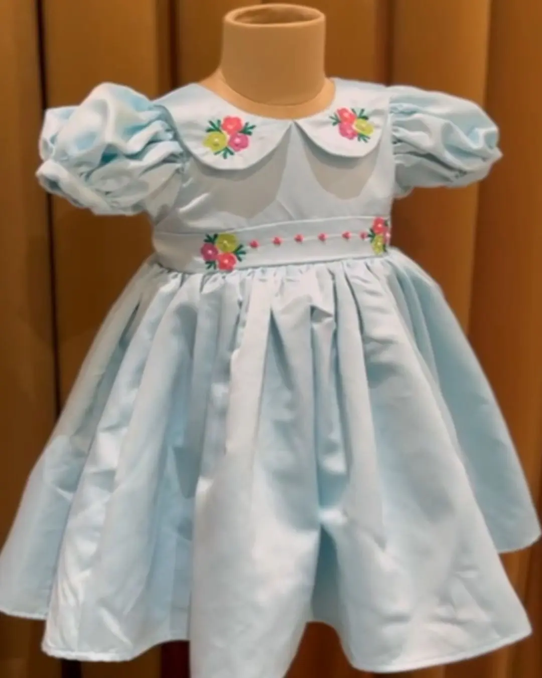 kids-clothing-kuwait-blue-premium-dress-with-embroidery-peter-pan-colarr