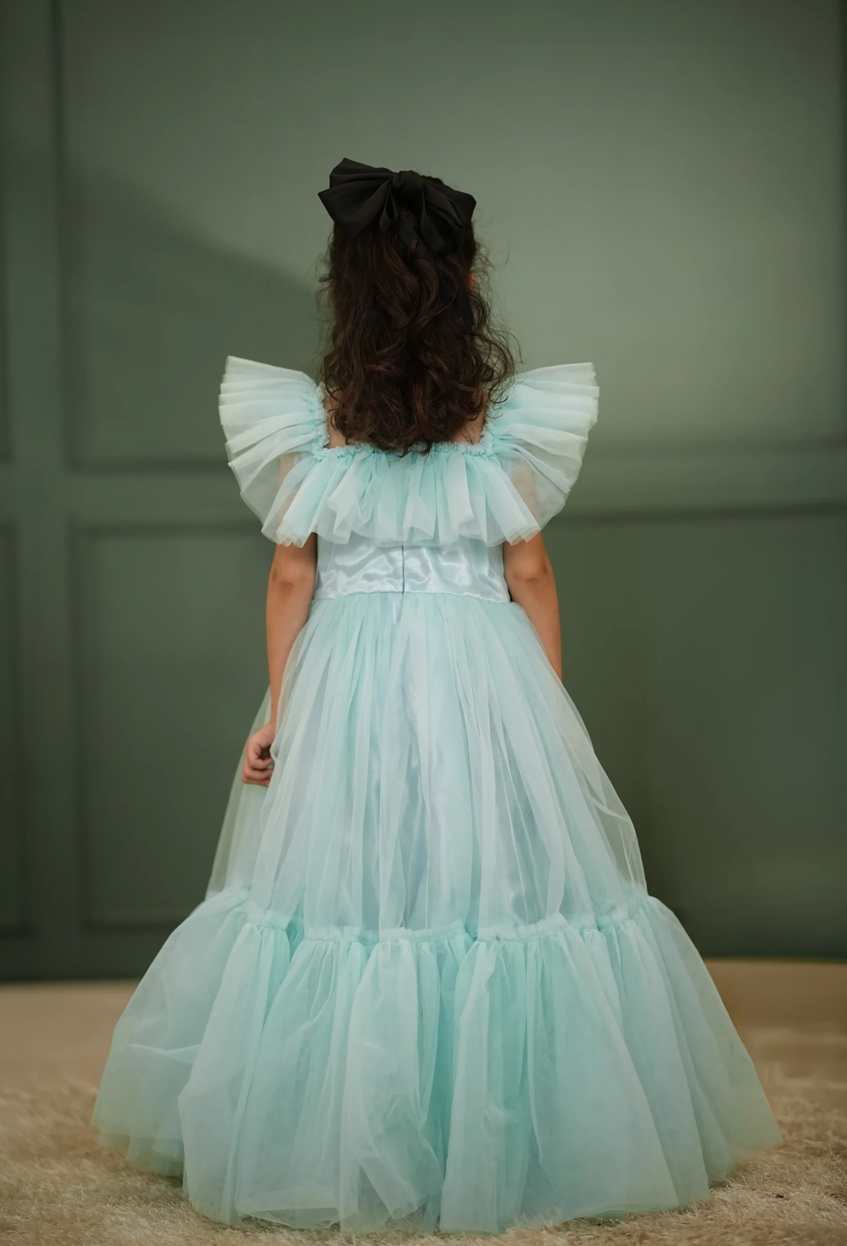 party wear dresses for kids in kuwait blue dress 3