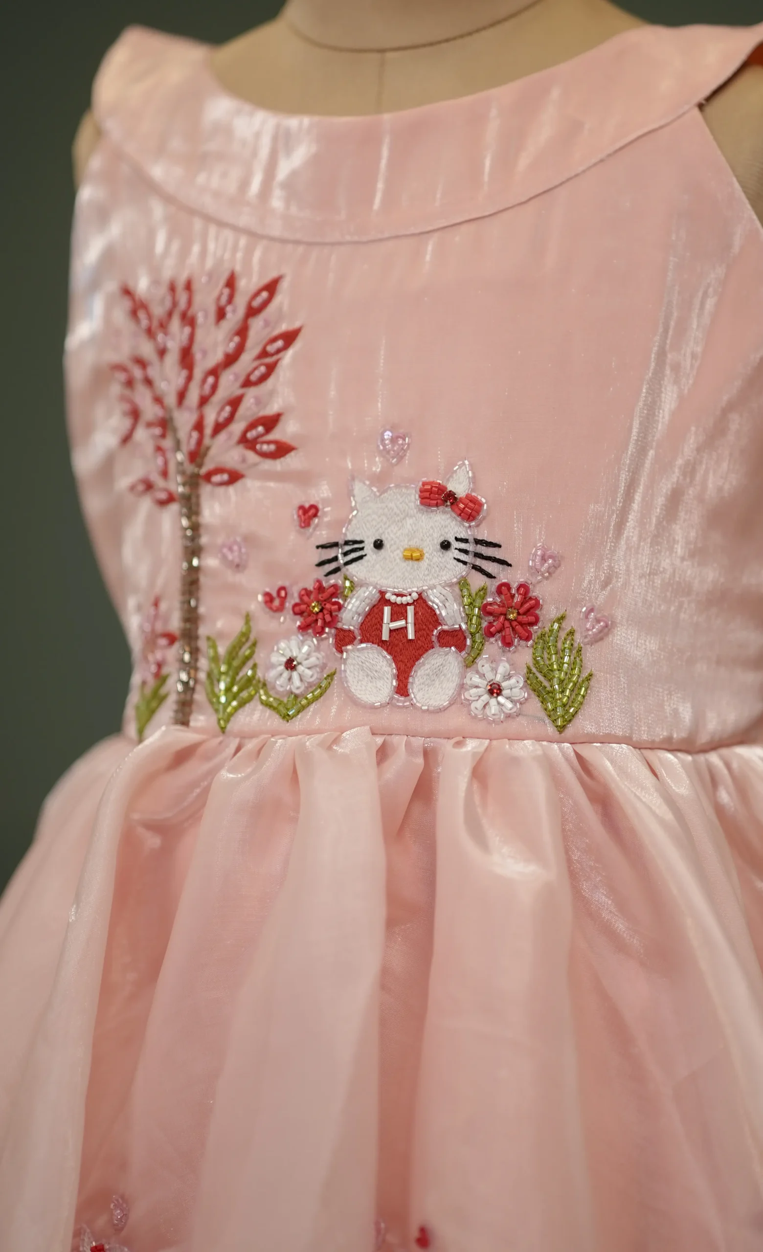 party wear dresses for kids in kuwait pink 3